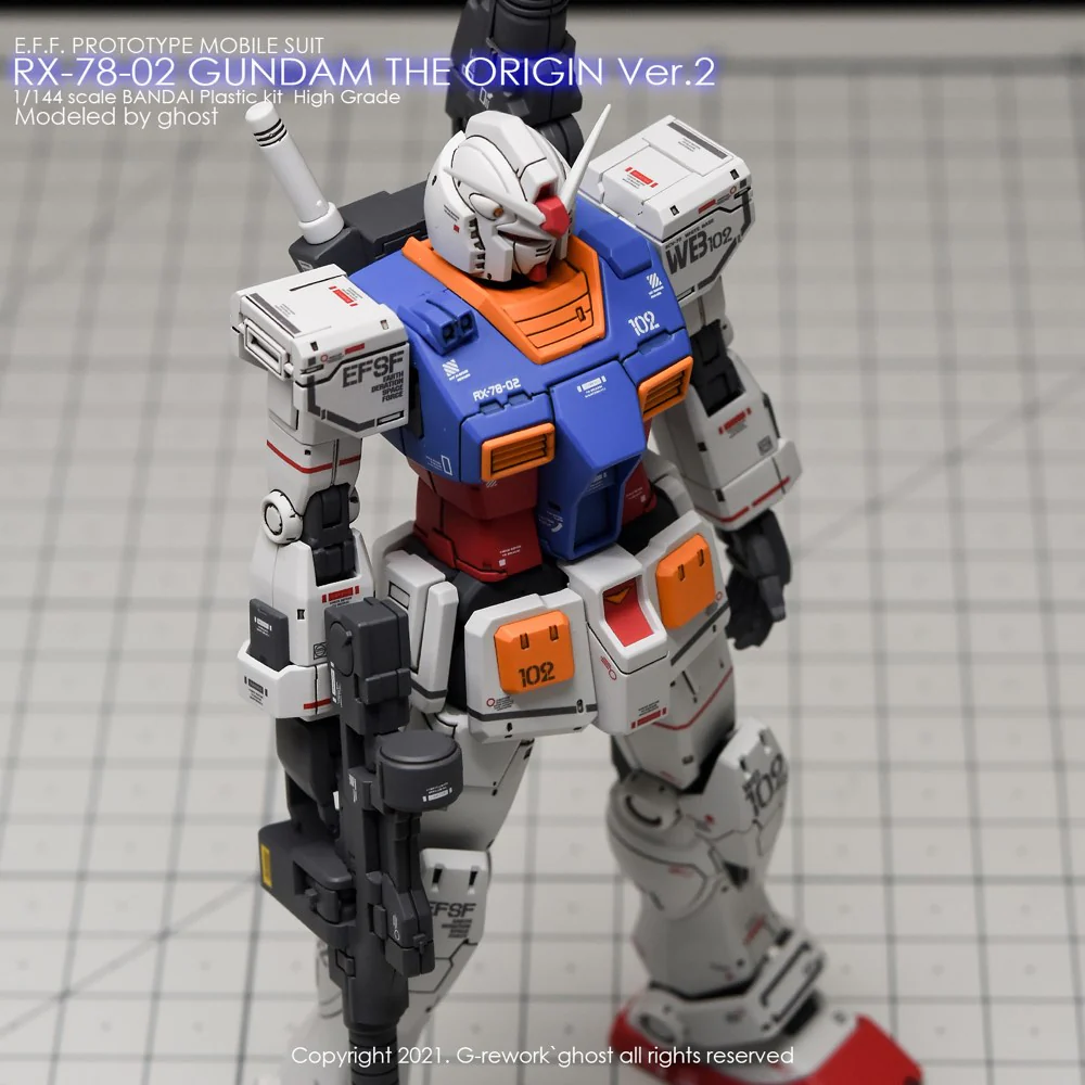 G-REWORK Decal HO26 HG Gundam The Origin (Ver 2.0) - Image 9