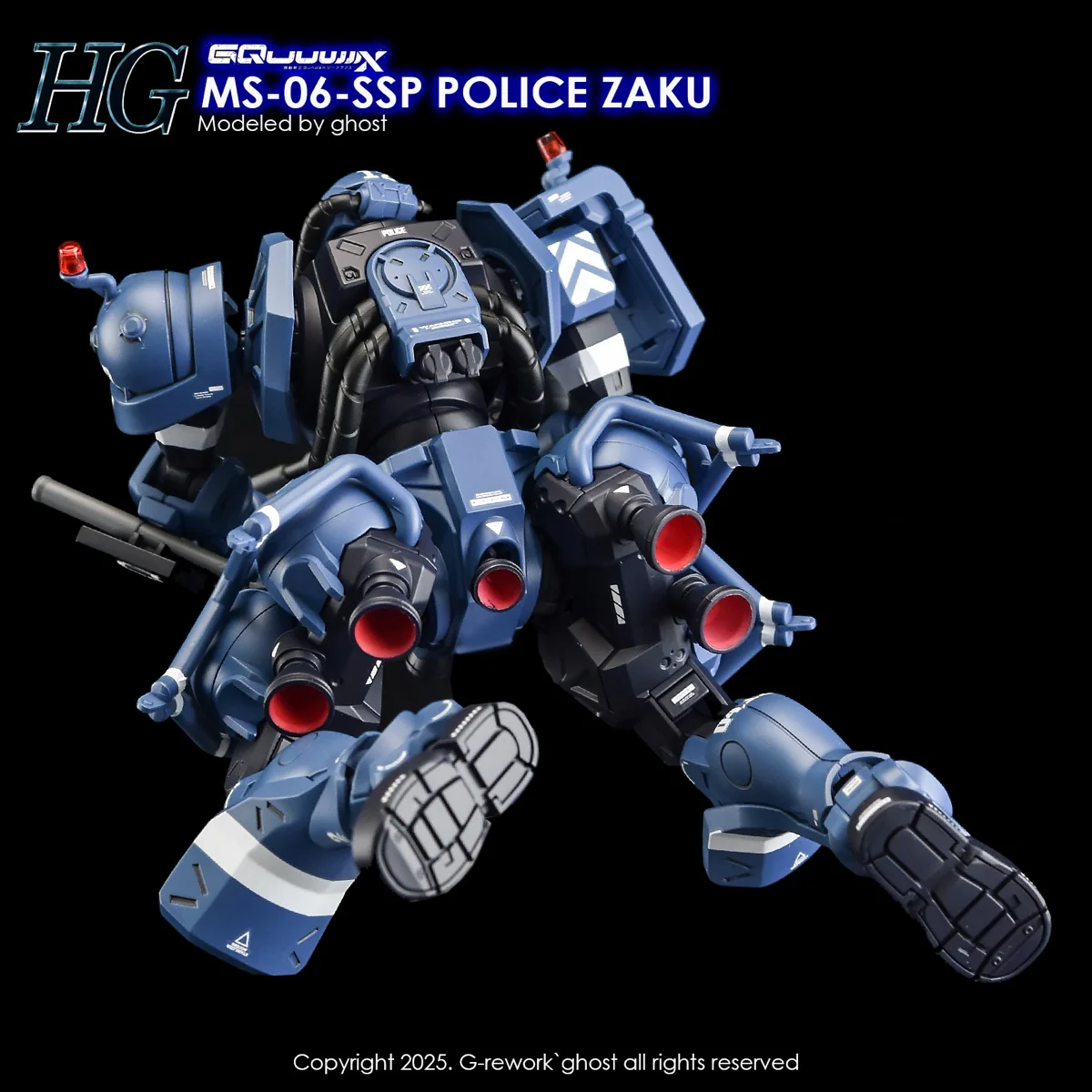 G-REWORK Decal H-GQ02 HG Police Zaku - Image 12