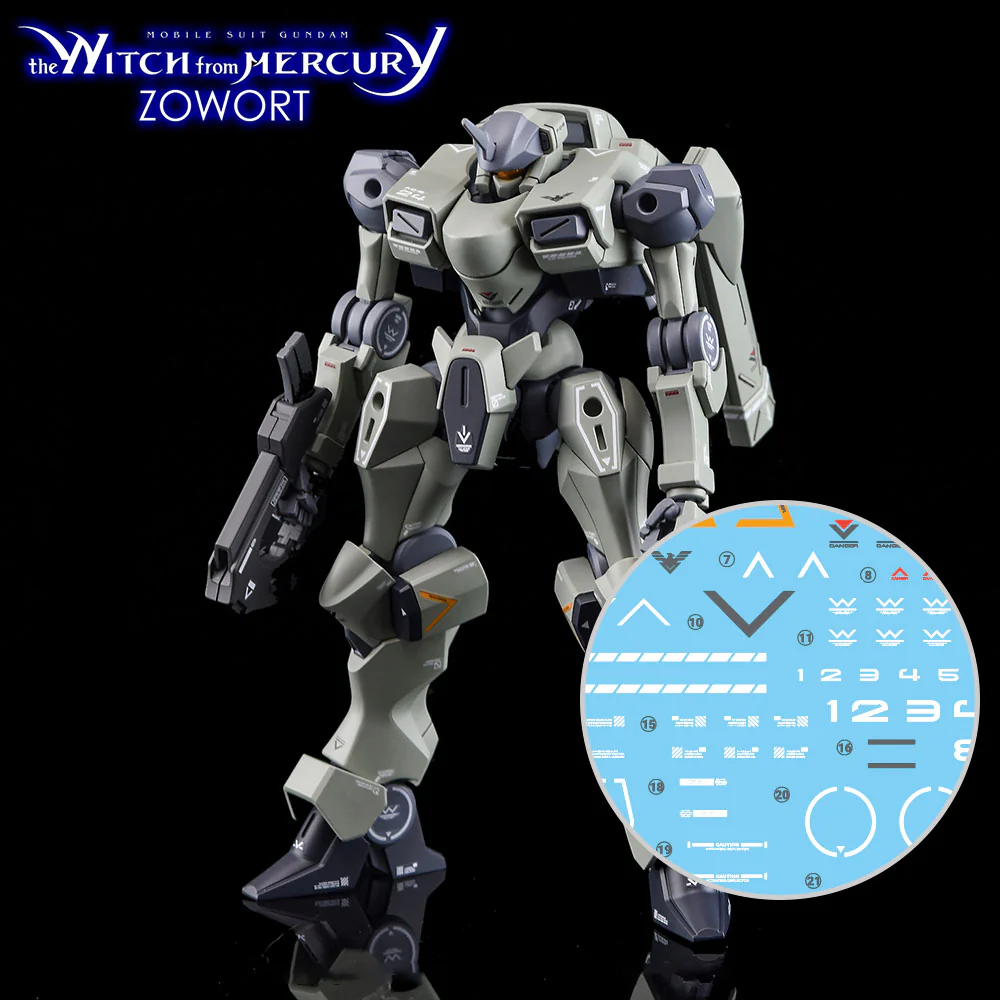 G-REWORK Decal H-WM14 HG Zowort