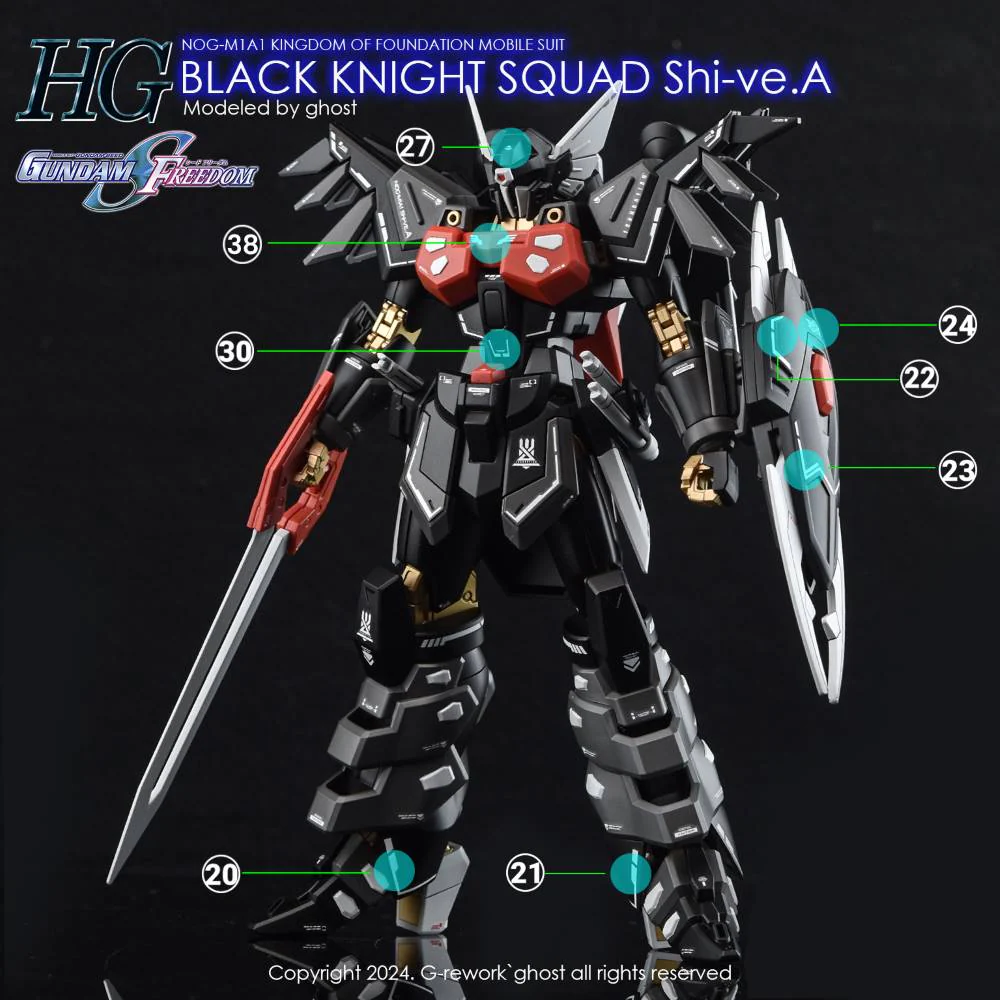 G-REWORK Decal H245 HGCE Black Knight Squad Shi-ve.A - Image 11