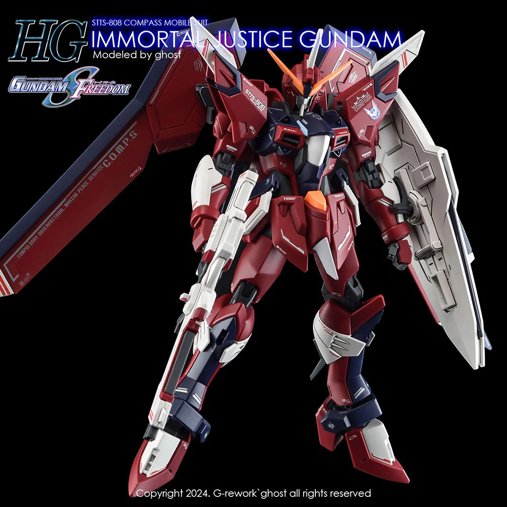 G-REWORK Decal H244 HGCE Immortal Justice Gundam - Image 5