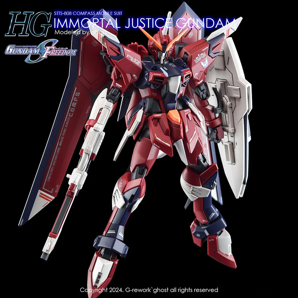G-REWORK Decal H244 HGCE Immortal Justice Gundam - Image 8