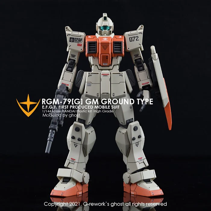 G-REWORK Decal H202 HGUC GM Ground Type - Image 2