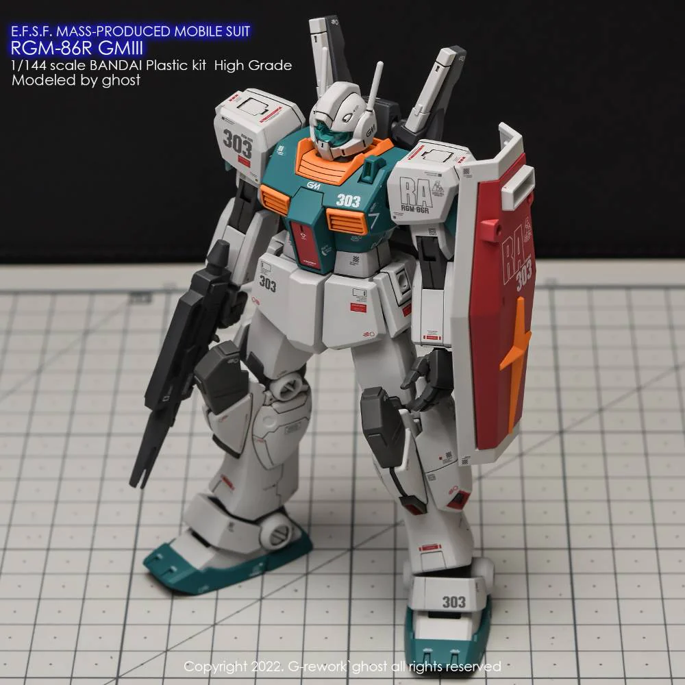 G-REWORK Decal H126 HGUC GMIII - Image 3