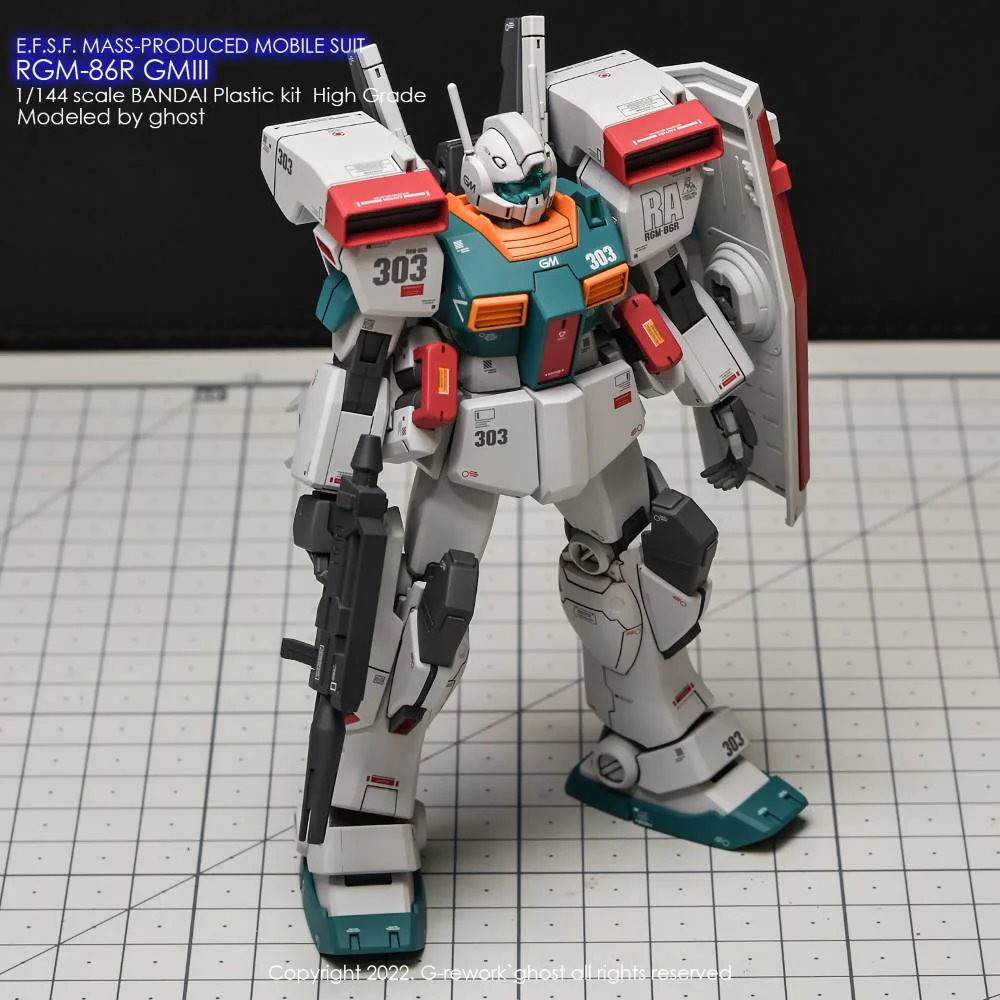 G-REWORK Decal H126 HGUC GMIII - Image 5