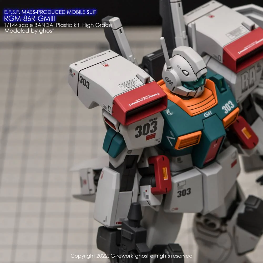 G-REWORK Decal H126 HGUC GMIII - Image 7