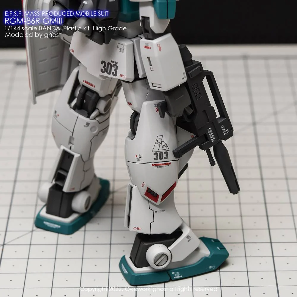 G-REWORK Decal H126 HGUC GMIII - Image 9