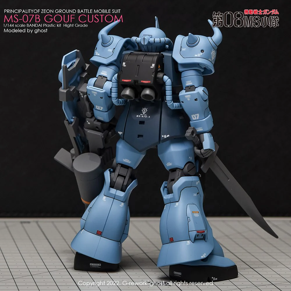 G-REWORK Decal H117 HGUC Gouf Custom - Image 10