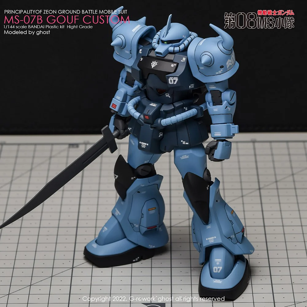 G-REWORK Decal H117 HGUC Gouf Custom - Image 3