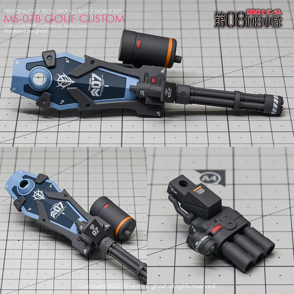 G-REWORK Decal H117 HGUC Gouf Custom - Image 6