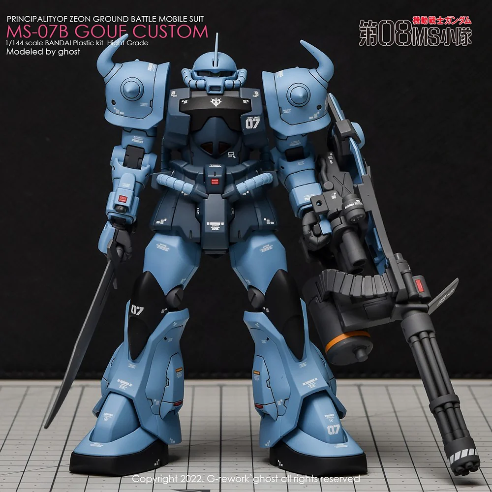 G-REWORK Decal H117 HGUC Gouf Custom - Image 7