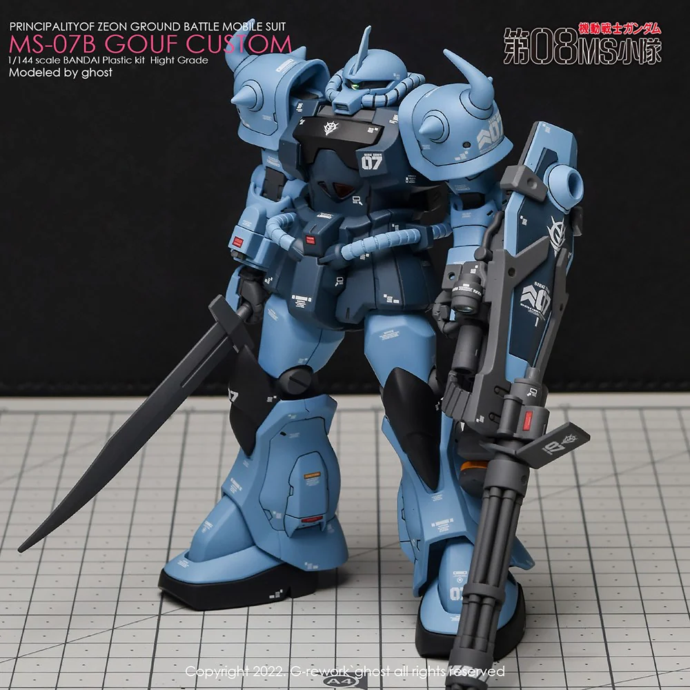 G-REWORK Decal H117 HGUC Gouf Custom - Image 8