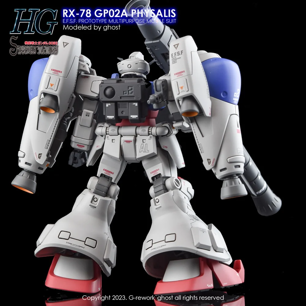 G-REWORK Decal H66 HGUC Gundam GP02A Physalis - Image 9
