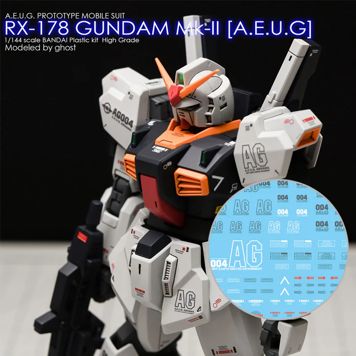 G-REWORK Decal H193 HGUC Gundam Mk-II AEUG Revive