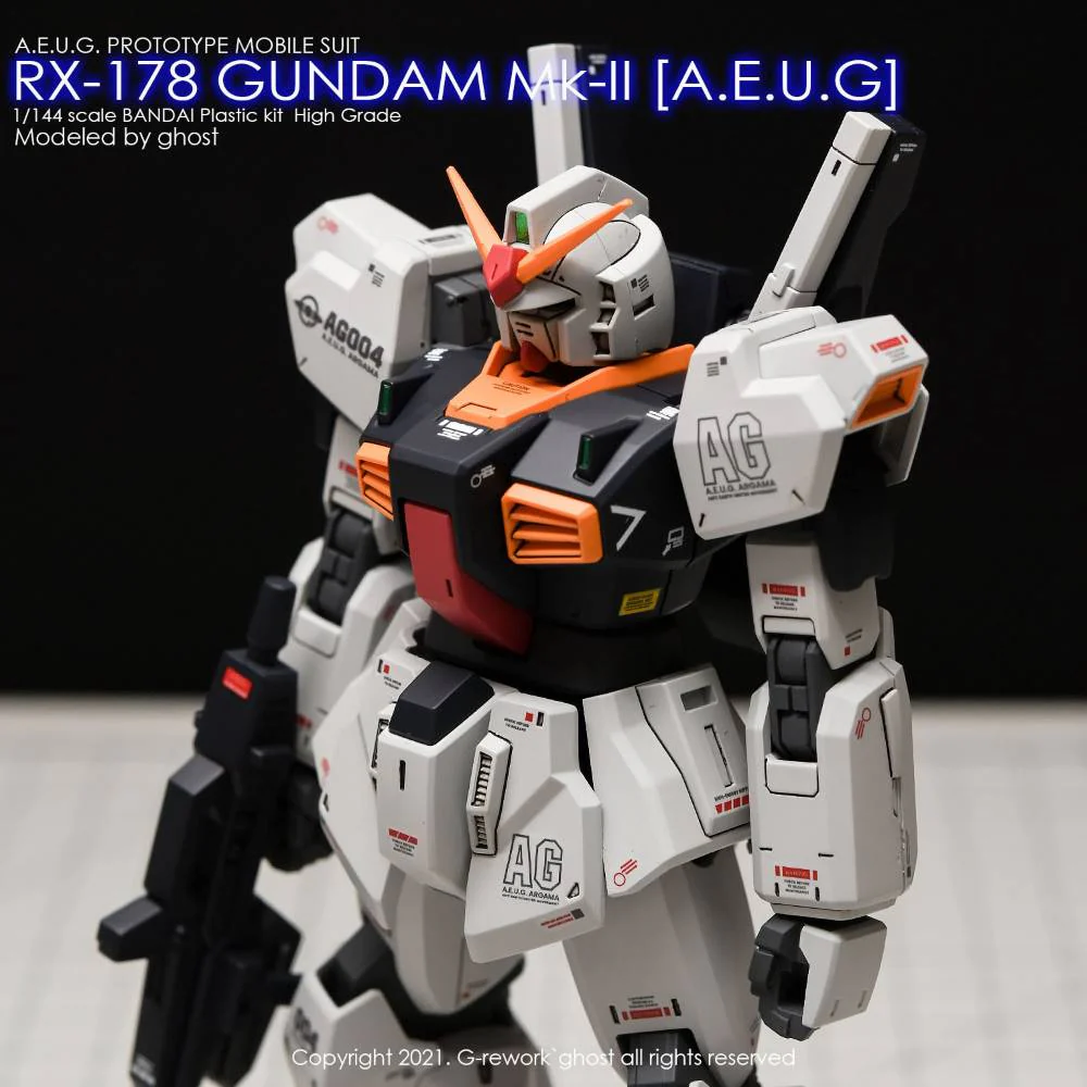 G-REWORK Decal H193 HGUC Gundam Mk-II AEUG Revive - Image 5