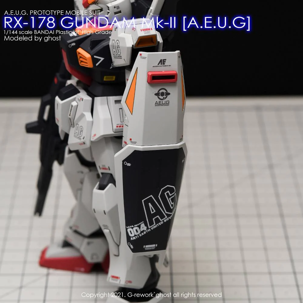 G-REWORK Decal H193 HGUC Gundam Mk-II AEUG Revive - Image 6