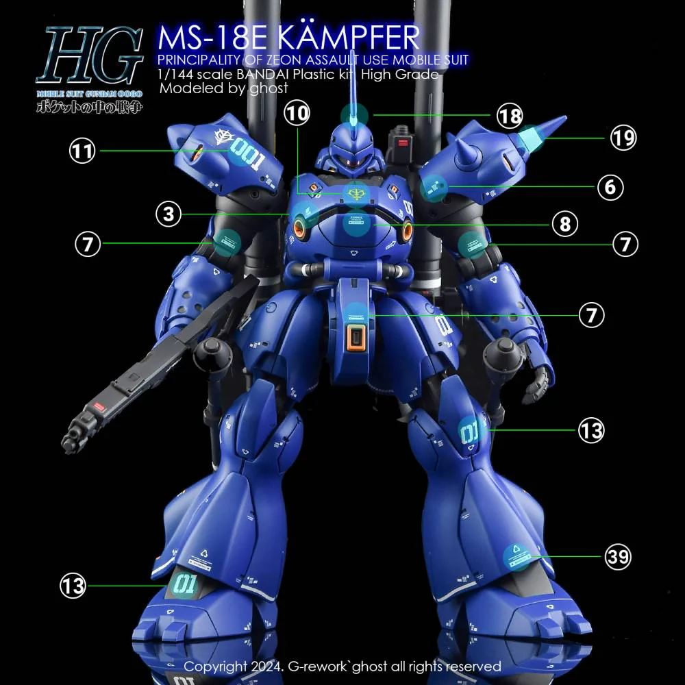 G-REWORK Decal H89 HGUC Kampfer - Image 8
