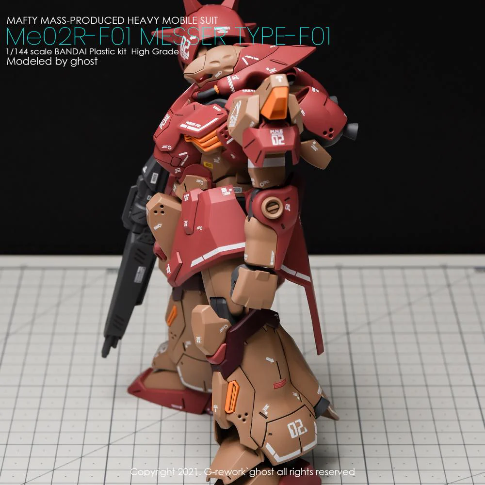 G-REWORK Decal H233 HGUC Messer - Image 4