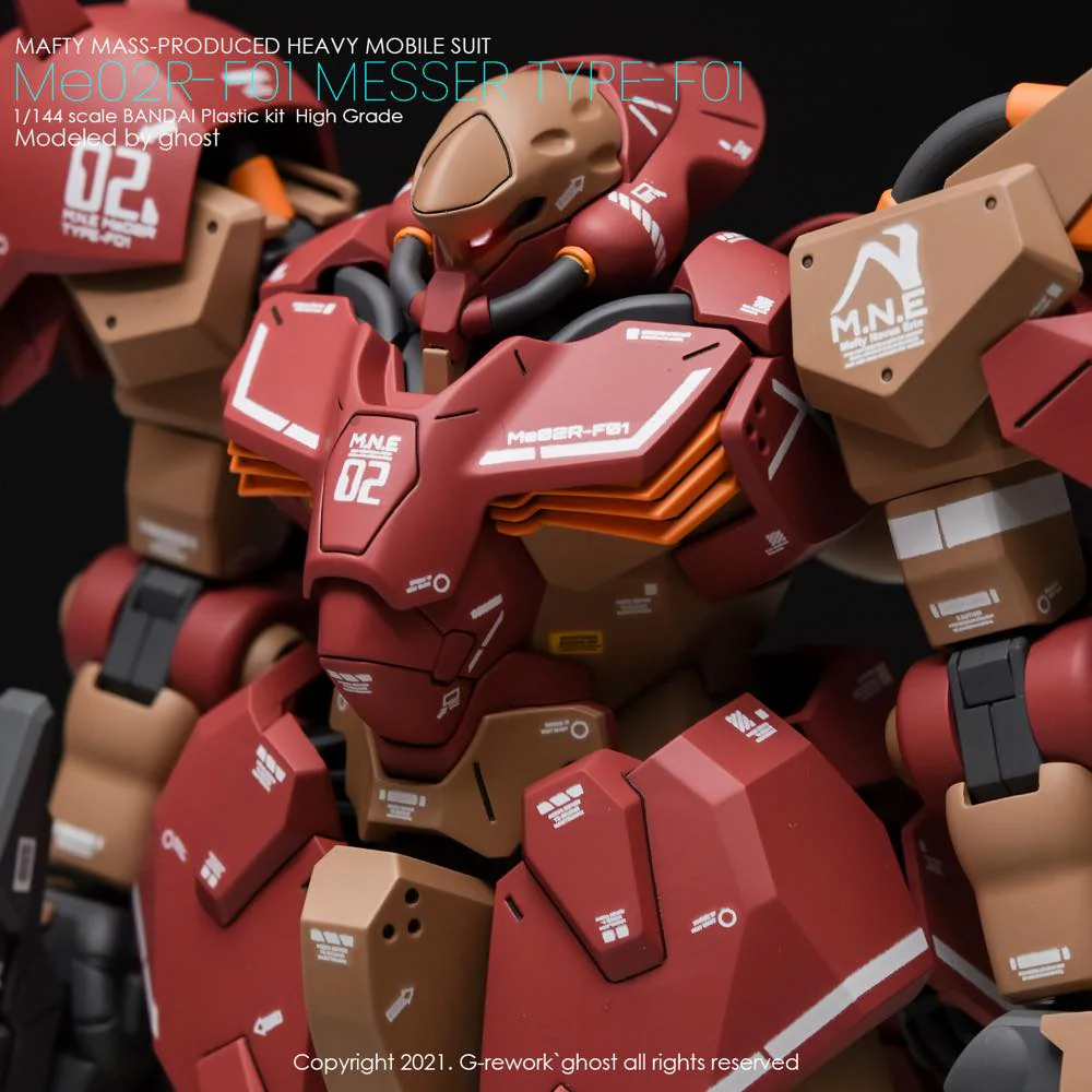 G-REWORK Decal H233 HGUC Messer - Image 9