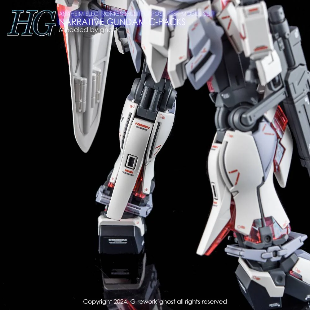 G-REWORK Decal H222 HGUC Narrative Gundam C-Packs - Image 8
