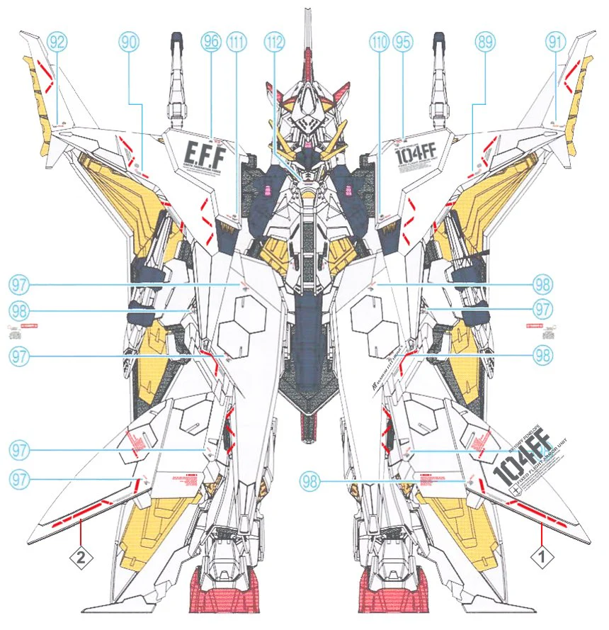 G-REWORK Decal H229 HGUC Penelope - Image 2