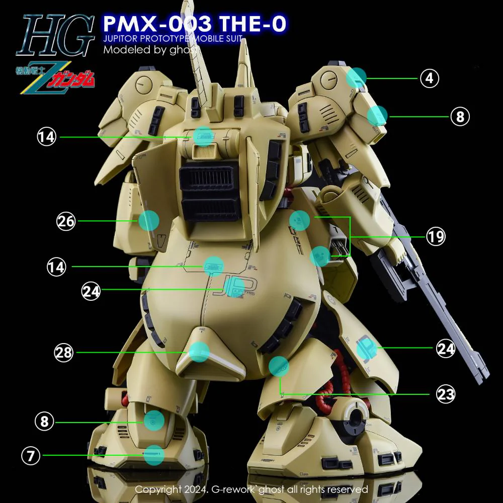G-REWORK Decal H36 HGUC The-O - Image 10