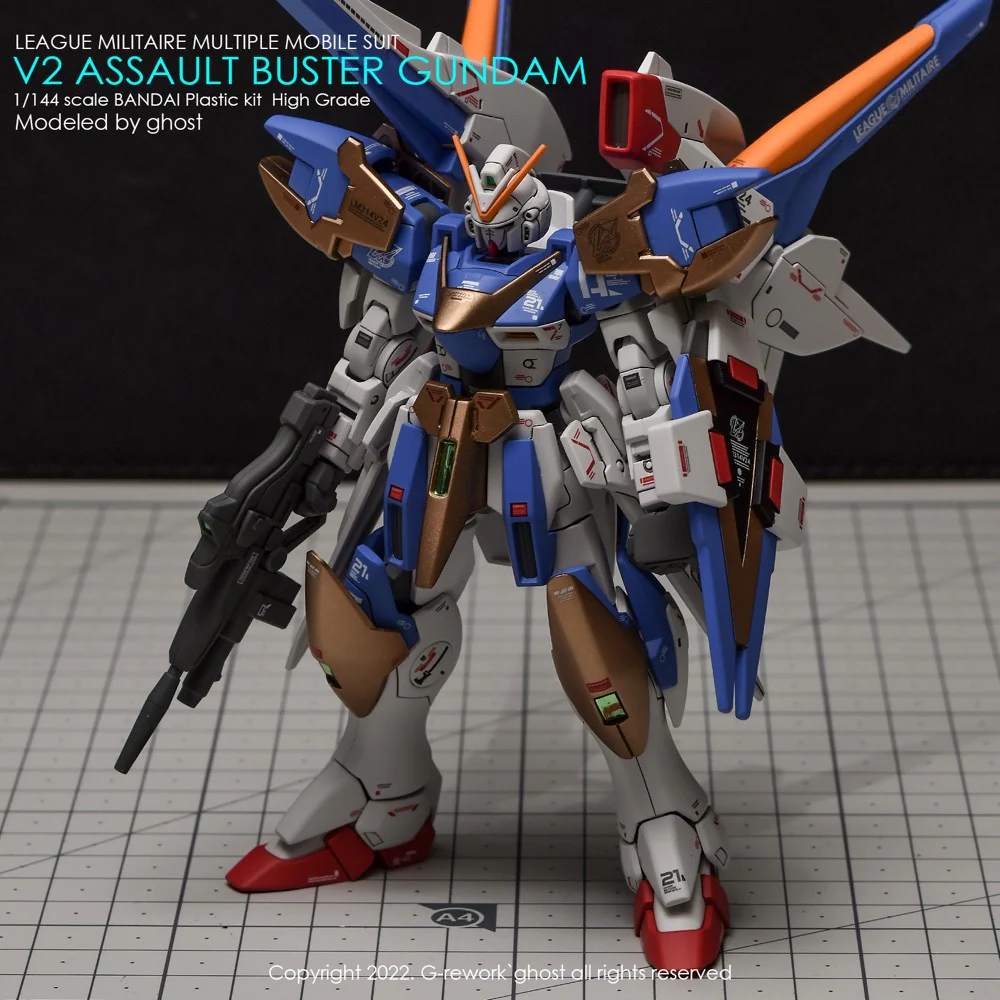 G-REWORK Decal H189 HGUC V2 Assault Buster Gundam - Image 3