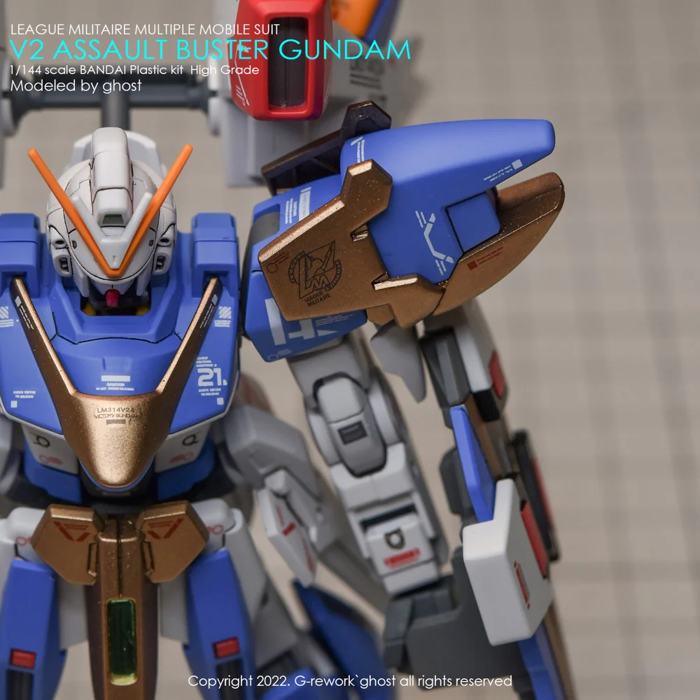 G-REWORK Decal H189 HGUC V2 Assault Buster Gundam - Image 9