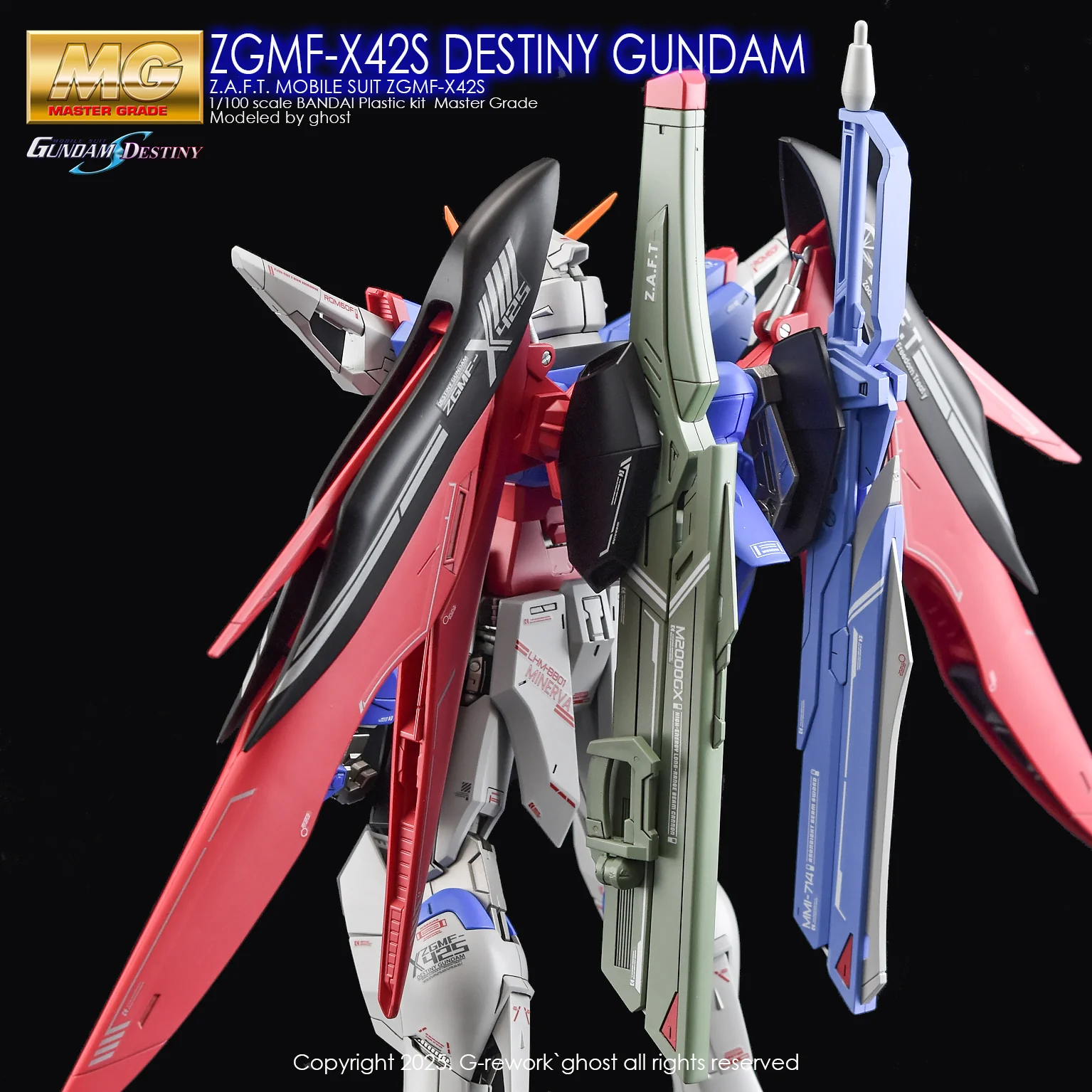 G-REWORK Decal M101 MG Destiny Gundam - Image 13