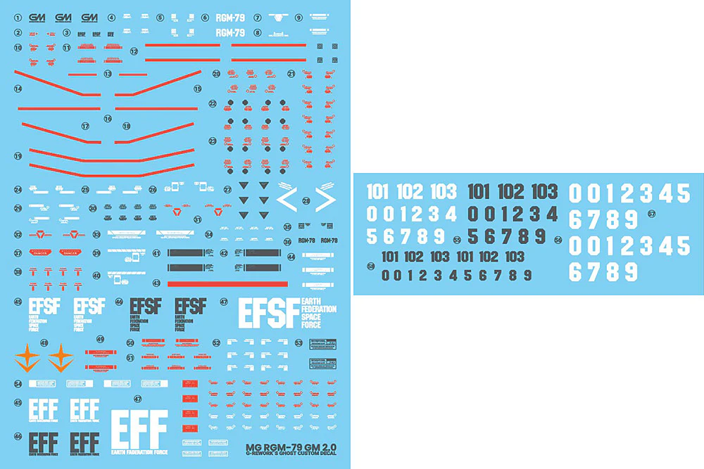 G-REWORK Decal M118 MG RGM-79 GM Ver 2.0 - Image 2