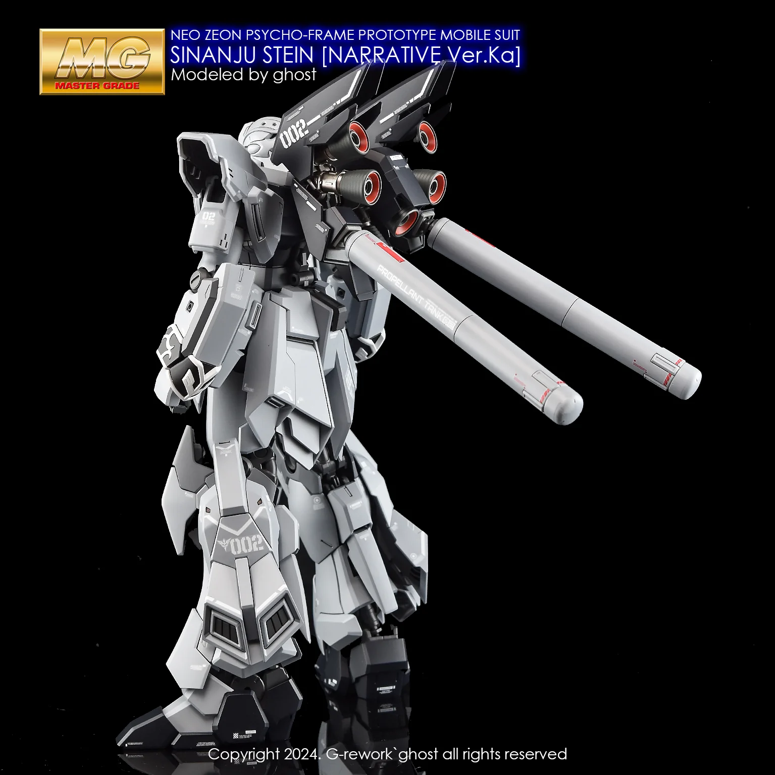 G-REWORK Decal M223 MG Sinanju Stein Narrative Ver.Ka - Image 6