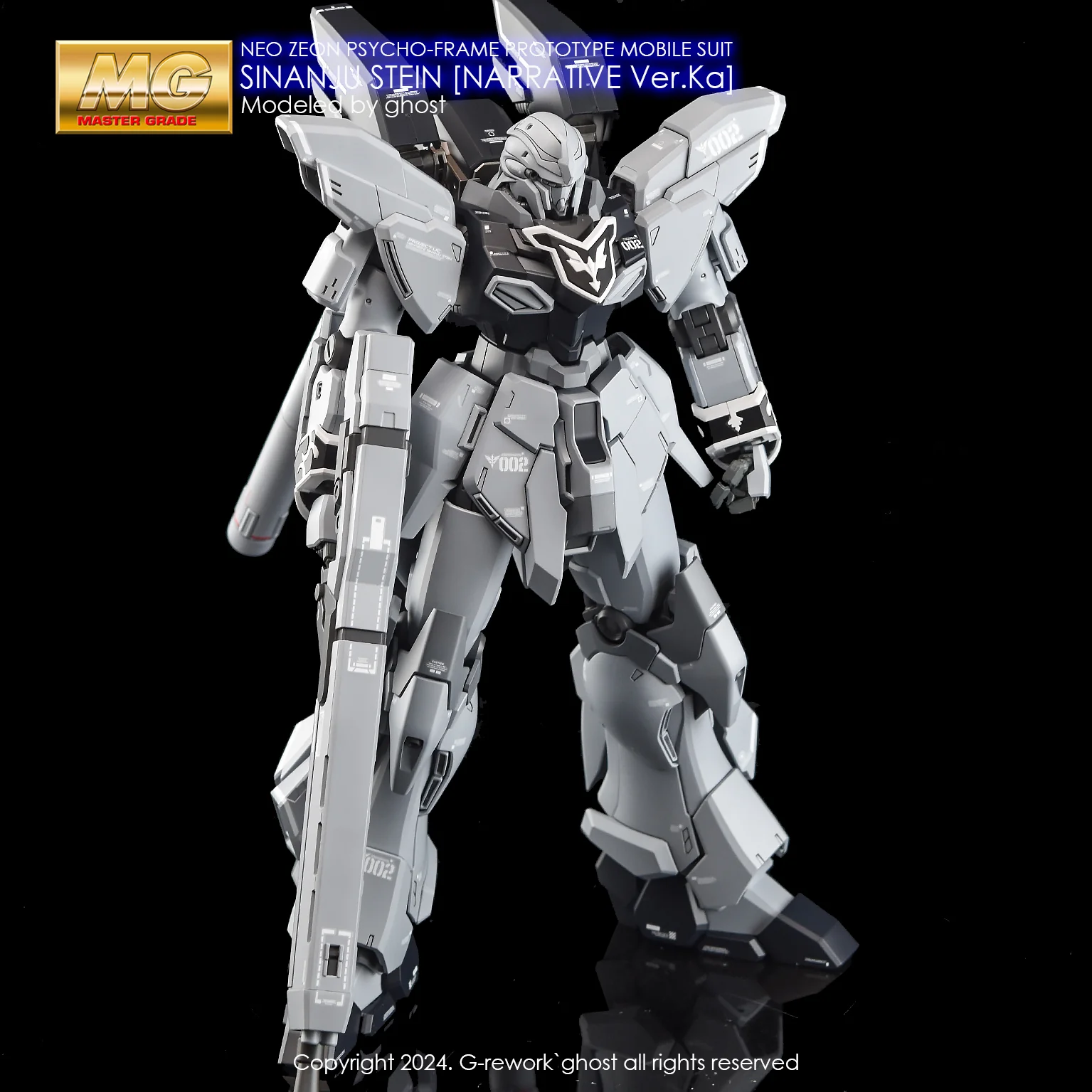 G-REWORK Decal M223 MG Sinanju Stein Narrative Ver.Ka - Image 8