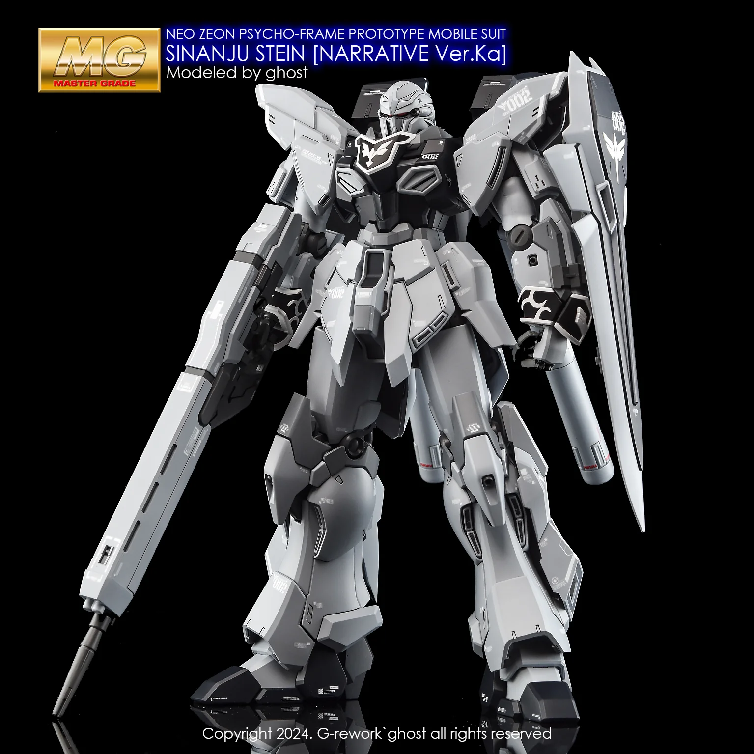 G-REWORK Decal M223 MG Sinanju Stein Narrative Ver.Ka - Image 9