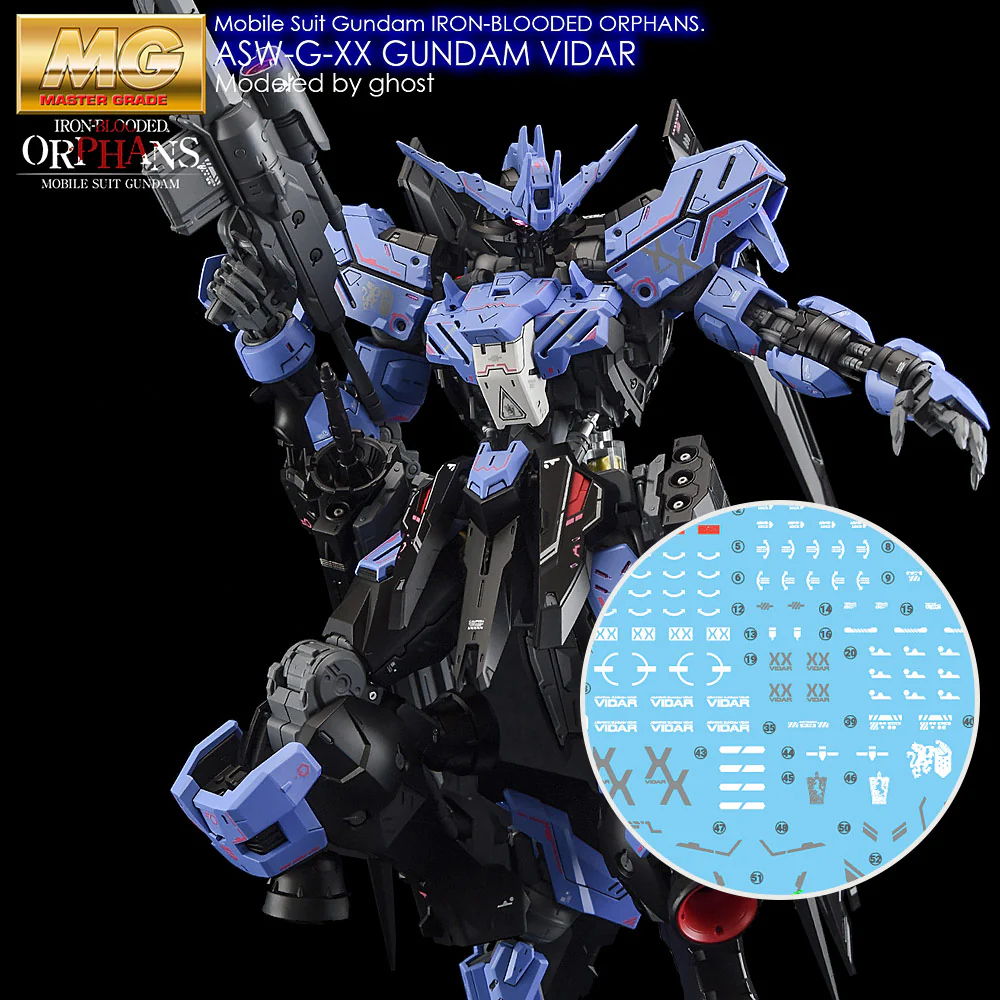 G-REWORK Decal M224 MG Gundam Vidar