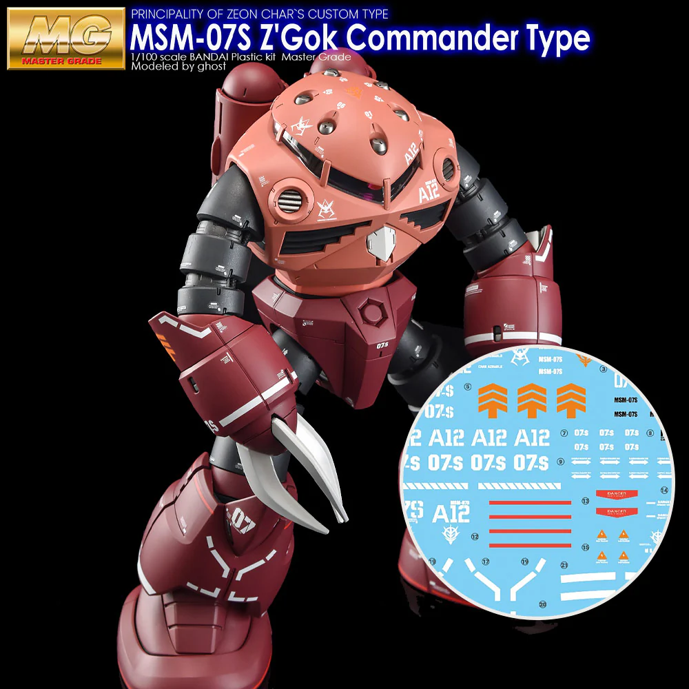 G-REWORK Decal M66 MG Z'Gok Commander Type