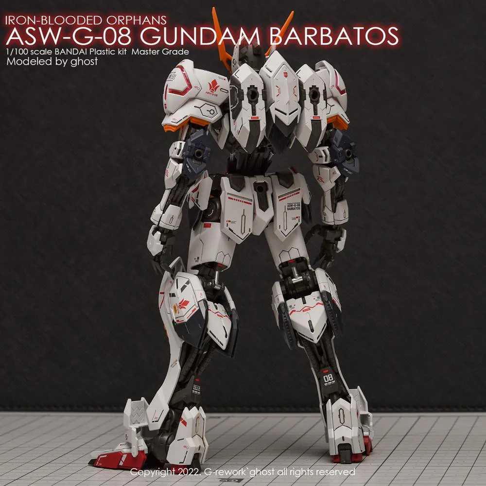 G-REWORK Decal M212 MG Gundam Barbatos (Decal v 2.0) - Image 8