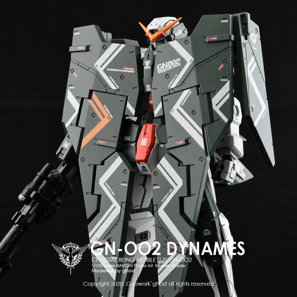 G-REWORK Decal M207 MG Gundam Dynames - Image 7