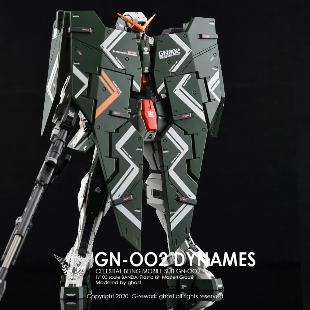 G-REWORK Decal M207 MG Gundam Dynames - Image 8