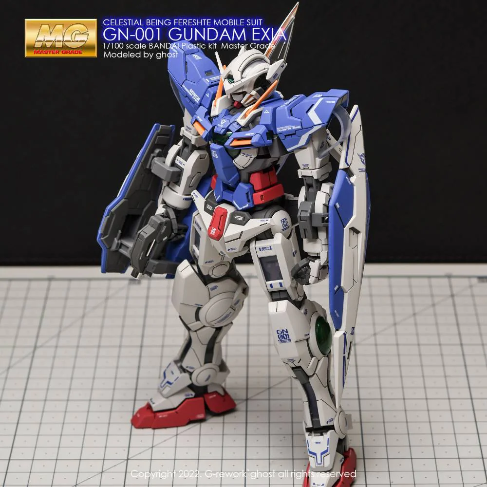 G-REWORK Decal M123 MG Gundam Exia - Image 3