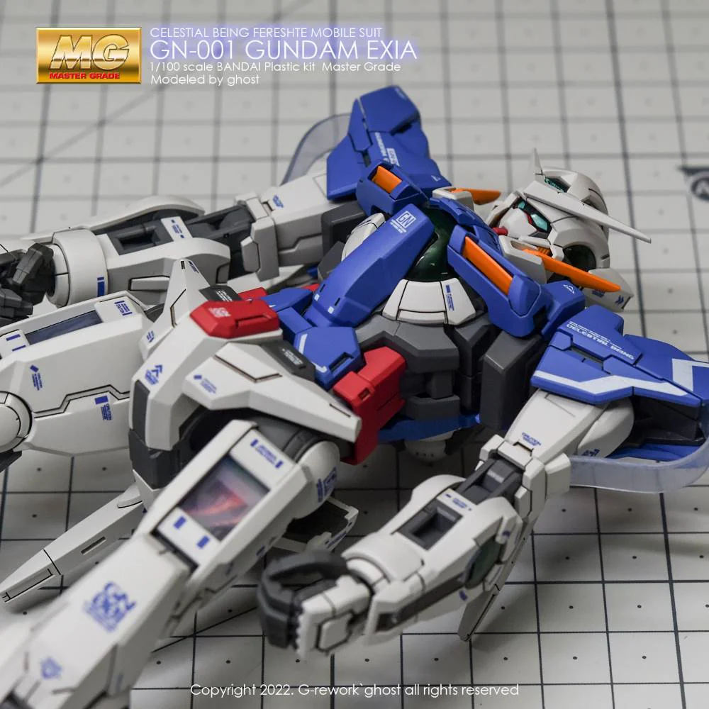 G-REWORK Decal M123 MG Gundam Exia - Image 7