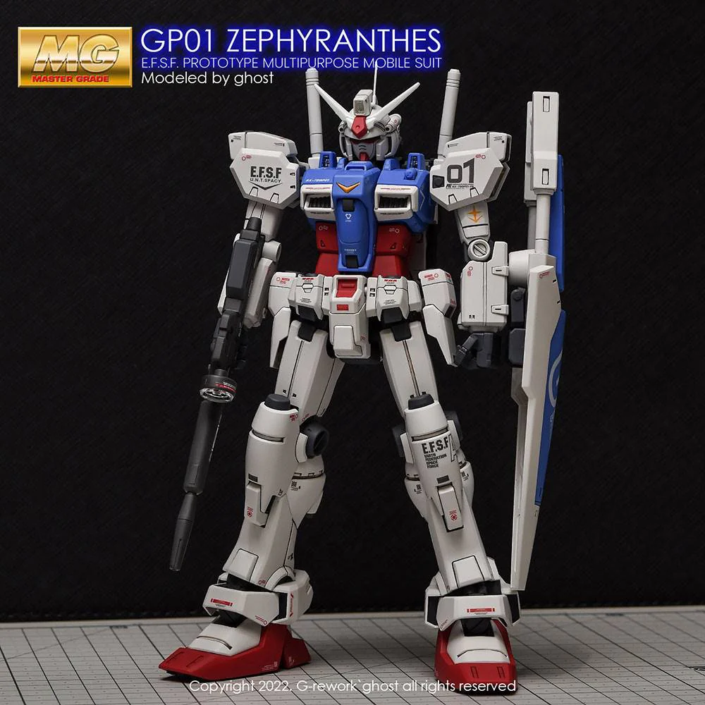 G-REWORK Decal M10 MG Gundam GP01 Zephyranthes - Image 3