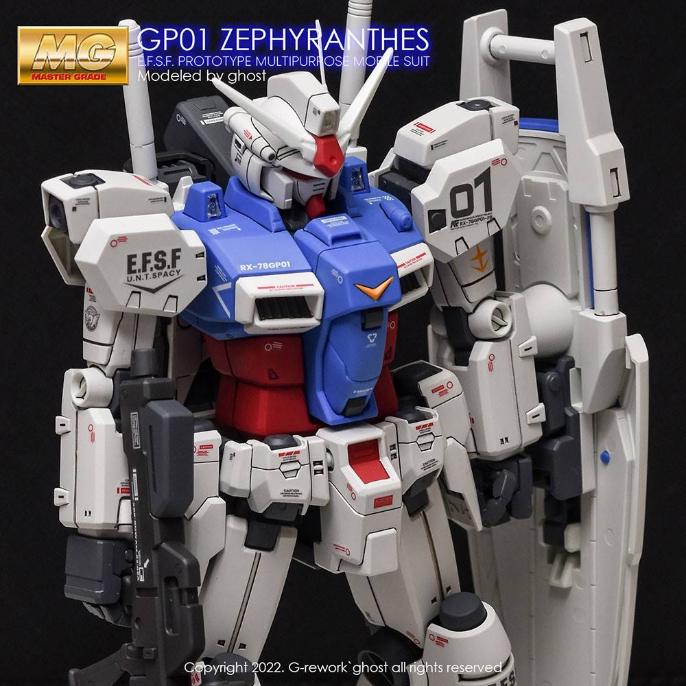 G-REWORK Decal M10 MG Gundam GP01 Zephyranthes - Image 5