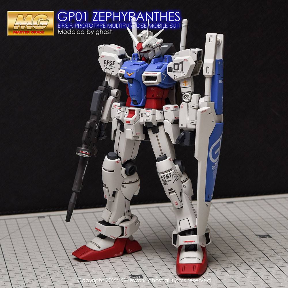 G-REWORK Decal M10 MG Gundam GP01 Zephyranthes - Image 7