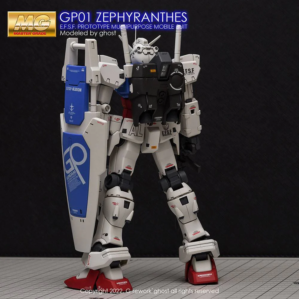 G-REWORK Decal M10 MG Gundam GP01 Zephyranthes - Image 8
