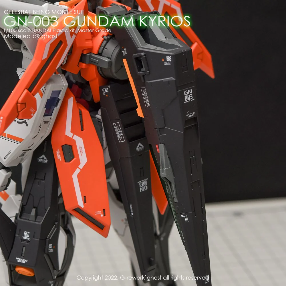 G-REWORK Decal M214 MG Gundam Kyrios - Image 10