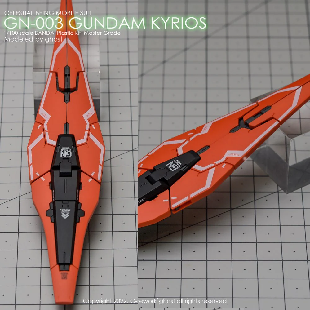 G-REWORK Decal M214 MG Gundam Kyrios - Image 14