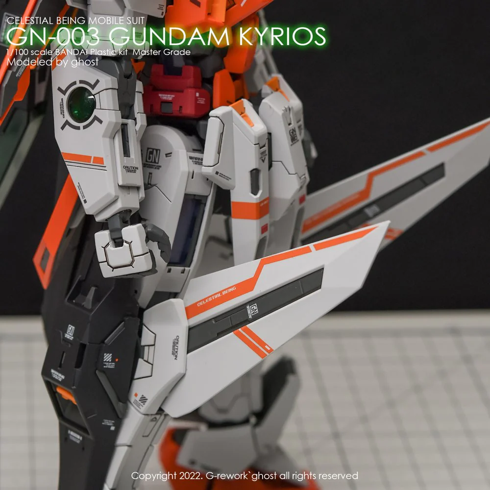 G-REWORK Decal M214 MG Gundam Kyrios - Image 8