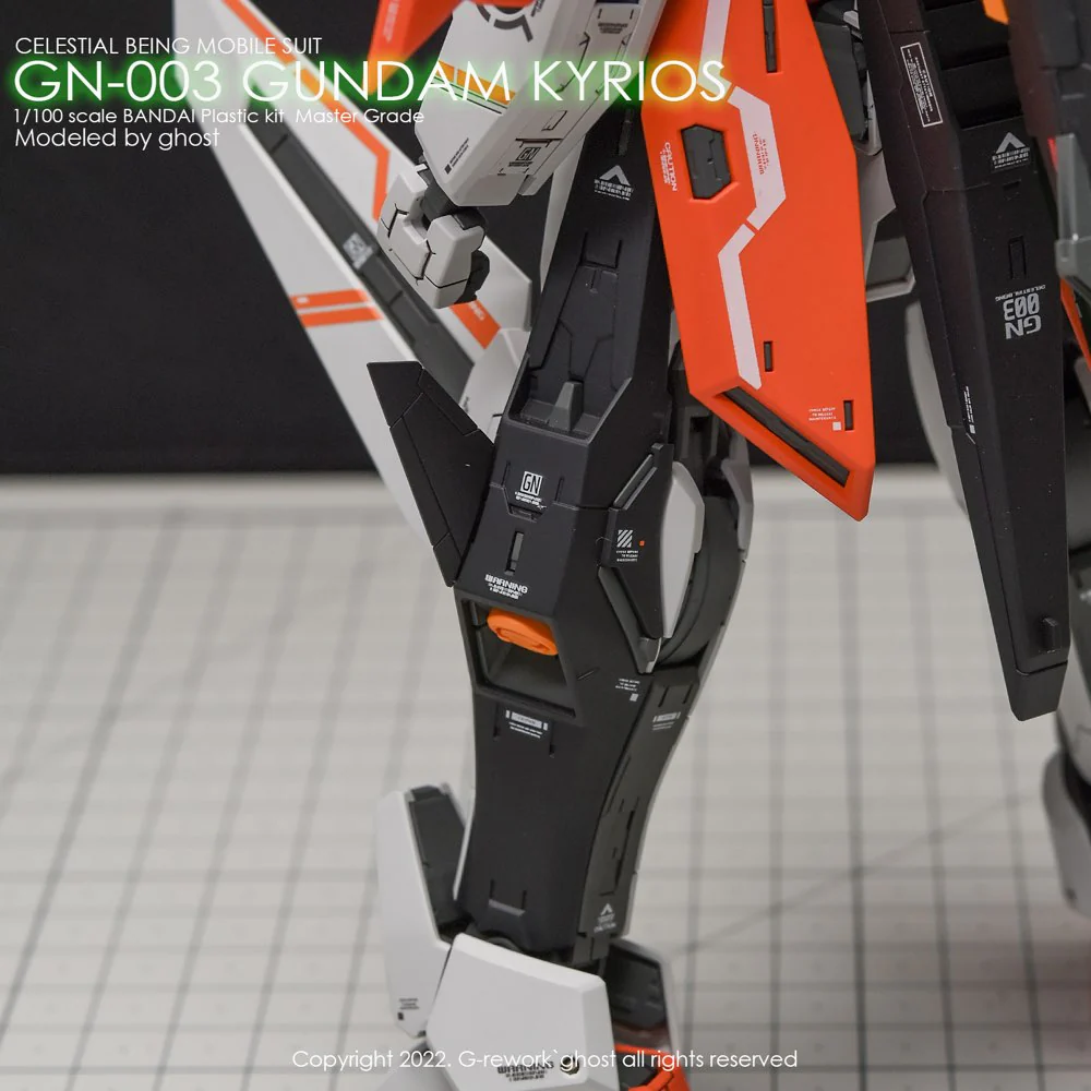 G-REWORK Decal M214 MG Gundam Kyrios - Image 9