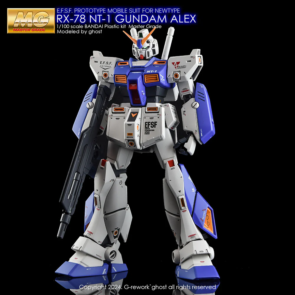 G-REWORK Decal M210 MG Gundam NT-1 Alex 2.0 - Image 2