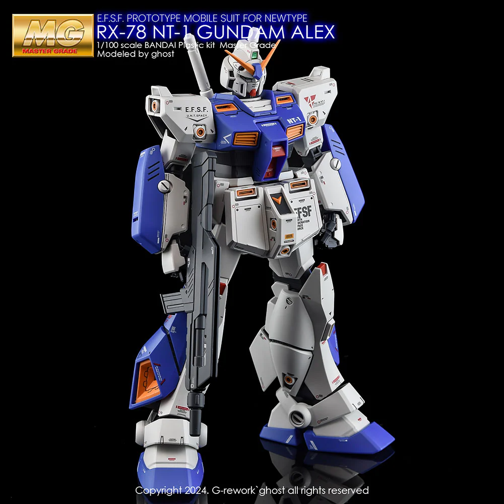 G-REWORK Decal M210 MG Gundam NT-1 Alex 2.0 - Image 3